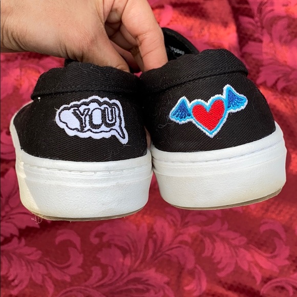 LIKE NEW ZARA Trafaluc Slip On Sticker Sneakers - Picture 4 of 4